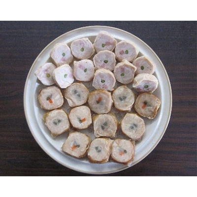 チキン巻物三種