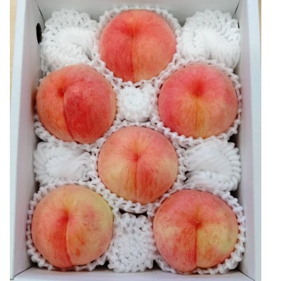 【2026年度】徳島の桃　happeach　糖度13度以上　2kg(6個入り)