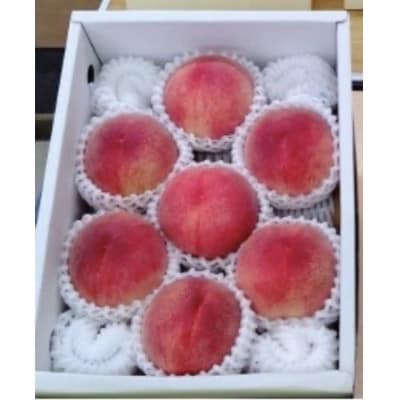 【2026年度】徳島の桃　happeach　糖度13度以上　2kg(7個入り)