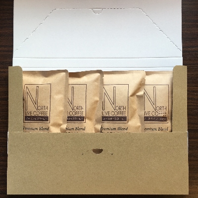 北海道洞爺湖サミットコーヒー「プレミアムブレンド」※豆のまま(100g×4パック)