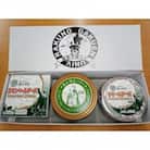 酪農学園大学　乳製品3点セット　缶バター200g/カマンベールチーズ100g/クリームチーズ130g