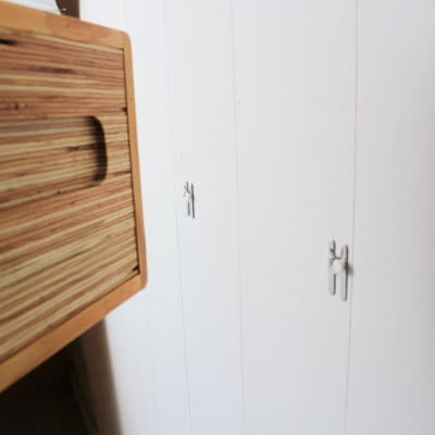 L型飾り棚(プレーンタイプ) 杉 北海道 KOTA 手作り 家具職人 モダン