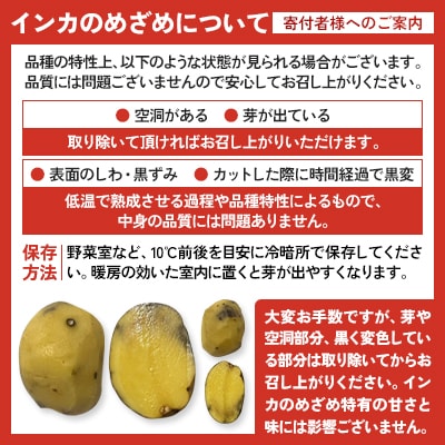 Suage 自社農園直送 インカのめざめSSサイズ 3kg