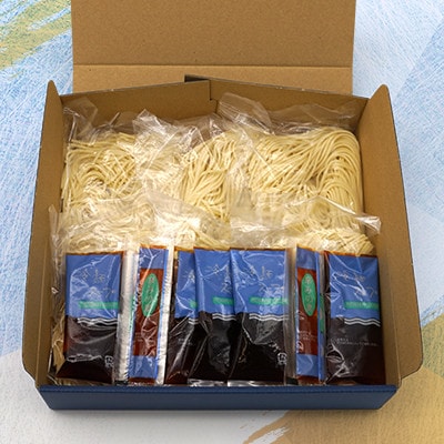 【山内製麺】工場直送!珍しい北海道産小麦・馬鈴薯粉使用プロも認めた北海道生冷麺　6食入り　スープ付き