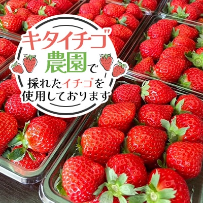 【北海道江別市】キタイチゴ農園　いちごみるくのもと3本セット