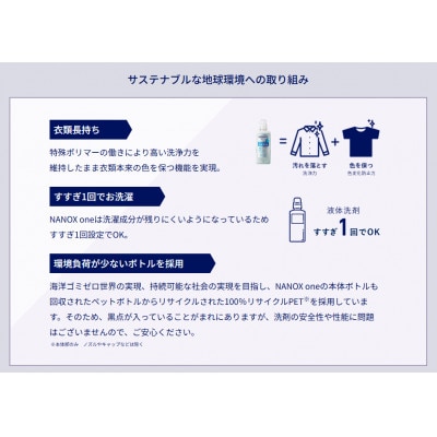 NANOX one 洗浄プラス つめかえ用(替超特大6)