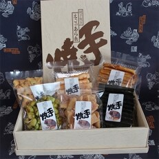 純・手焼きあられ　 6袋入り 進物 | ふるさと納税のお礼品