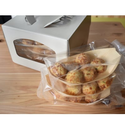 【グルテンフリー専門店】米粉100%たこ焼(だし醤油味)