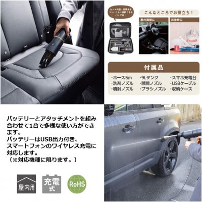 車載ガジェットセット　サンデークリーナー