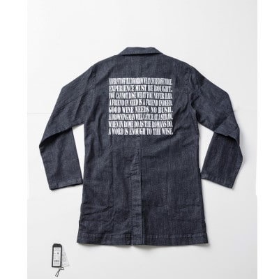 【LLサイズ】デニムエンジニアコート