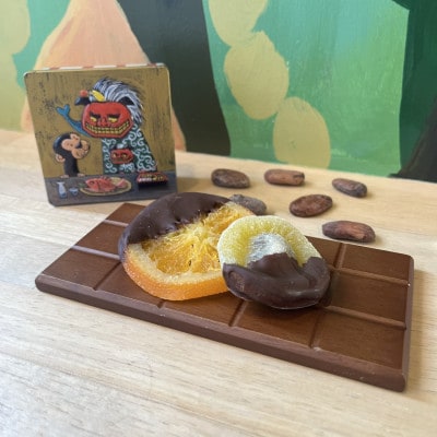 チョコレート専門店〈サルくんの旅缶7缶セット〉