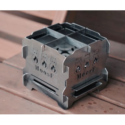 【MoosF】組立BOX二次燃焼焚火台