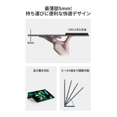 EHOMEWEI モバイルモニター 有機EL 13.3インチ FHD 光沢 薄型 LO-133NF