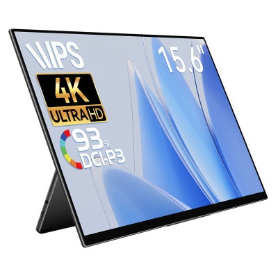 EHOMEWEI モバイルモニター IPS 15.6インチ 4K 光沢 薄型 RQ-156NU