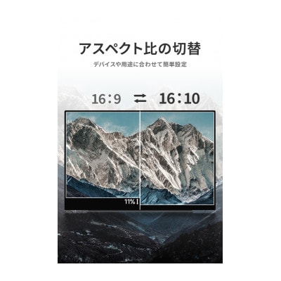 EHOMEWEI モバイルモニター IPS タッチパネル 16インチ FHD 光沢 SP-160TF