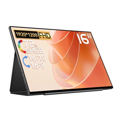 EHOMEWEI モバイルモニター IPS 16インチ FHD 非光沢 薄型 SP-160NF