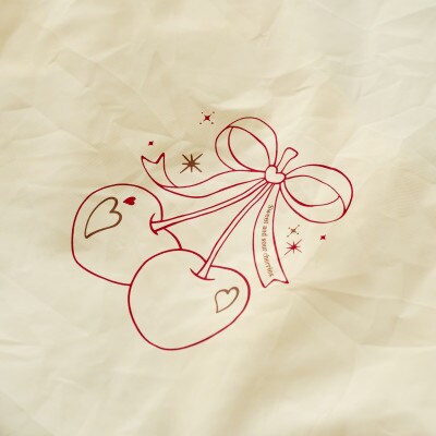 【オフホワイト】袋一体型 ランドセルカバー 撥水 反射板付き