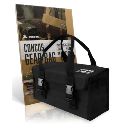 コンコス ペグケース【REC】ツールバッグ ブラック