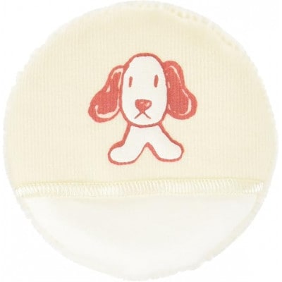 日本パフ株式会社　わんわんベビーパウダー用パフ　2個