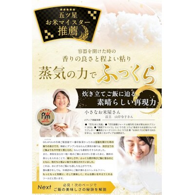 GELAFUL 【五ツ星お米マイスター推薦】 極蒸加熱構造 冷凍ご飯保存容器 (4個入り)