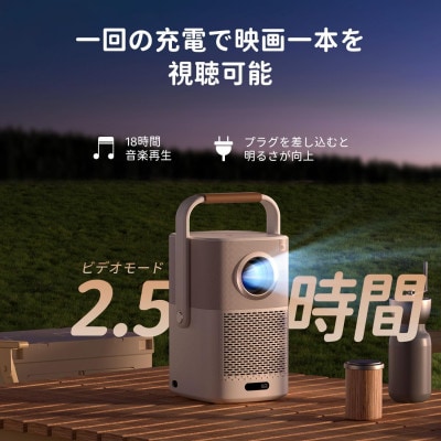 Yaber T2 Plus GTV ポータブルプロジェクター GoogleTV搭載 1080P