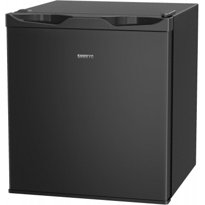 SAMKYO 冷凍庫 33L 前開き 小型 幅45cm ミニ冷凍庫 一人暮らし ZU30 ブラック
