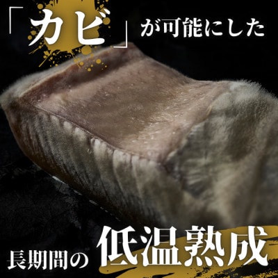 長期かび熟成　かびまぐろ　赤身・中とろ1kg　約500 g×2