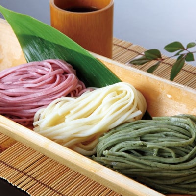 お花摘みうどん3種セット(10束入)