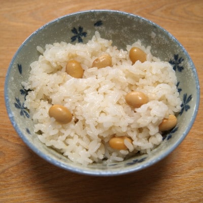 大田原市 大豆ごはんセット(特別栽培米コシヒカリ無洗米5kg×2・特別栽培大豆 500g×2)