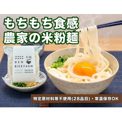 グルテンフリー無添加米麺 120g 10個セット