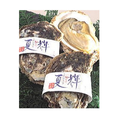 鳥取県産ブランド岩ガキ　夏輝　3個(ブランドラベル500g以上)