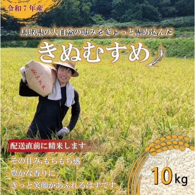 令和7年産　原田農園きぬむすめ精米 10kg