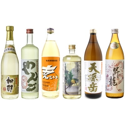 【奄美黒糖焼酎語り部厳選】本格焼酎樫樽6本セット