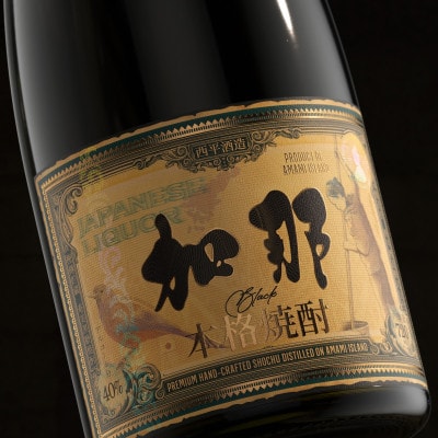 【6本セット】奄美黒糖焼酎「KANA BLACK」720ml 6本