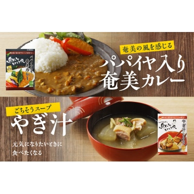 【奄美の伝統・島料理】レトルト6パックセット