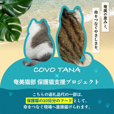 【奄美の保護猫支援(保護猫フード10日分)】黒糖ミルクシャーベット(6個入り)