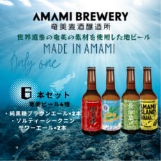 【奄美地ビール】奄美のクラフトビール4種 計6本セット