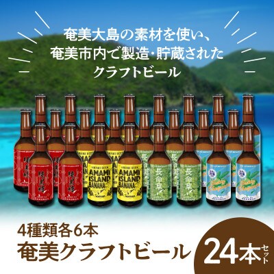 奄美のクラフトビール　24本セット(4種×各6本)