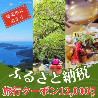 【直行チャーター便にも使える!】奄美市に泊まるふるさと納税旅行クーポン【12,000円分】(奄美市)