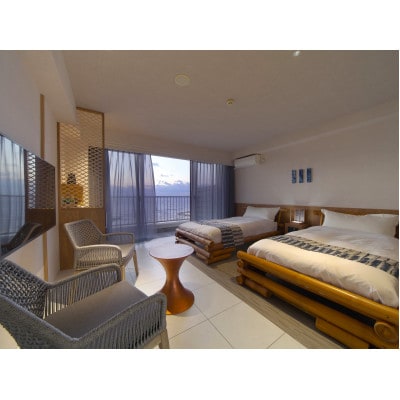 【1泊2名様 朝食付】オーシャンビューツイン　ティダムーン