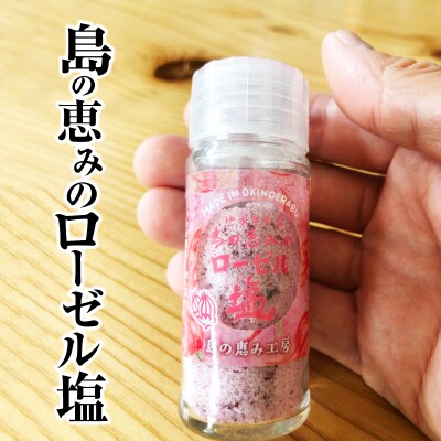 島の恵みのローゼル塩 (ビンタイプ)
