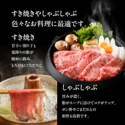 【数量限定】鹿児島黒牛リブローススライスセット計1,050グラム