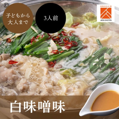 博多もつ鍋食べくらべセット2種(みそ味/3人前)【 おおやま・上田商店】(小竹町)