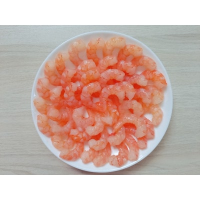 背ワタなしで使いやすい　天然むき海老(約1kg)(小竹町)