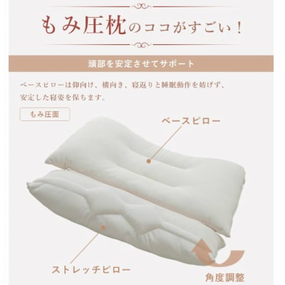 もみ圧枕