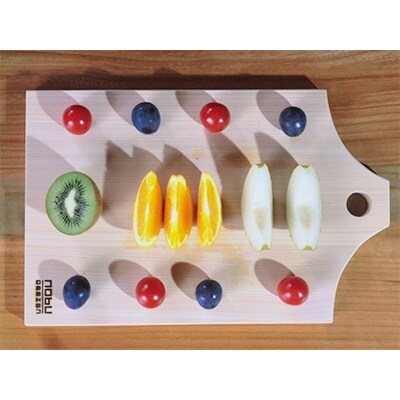 檜のデザインまな板3