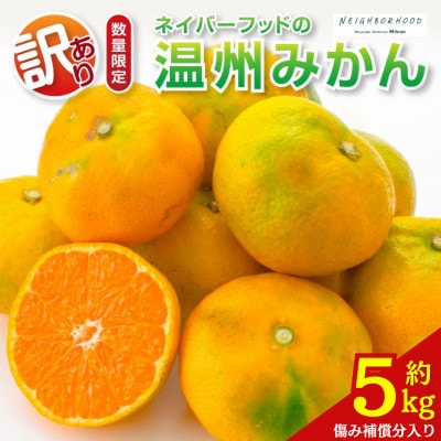 【期間・数量限定】訳あり 温州みかん 約5kg 傷み補償分入り