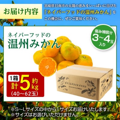 【期間・数量限定】温州みかん 約5kg 傷み補償分入り