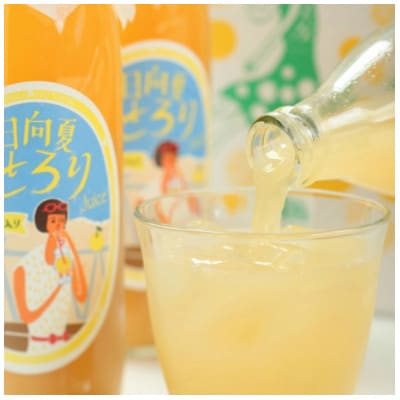 宮崎生まれ 日向夏とろり(濃縮タイプジュース)500ml2本セット