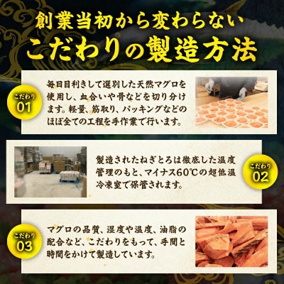 日南市油津港水揚げ 天然 まぐろ ネギトロ(計1kg)